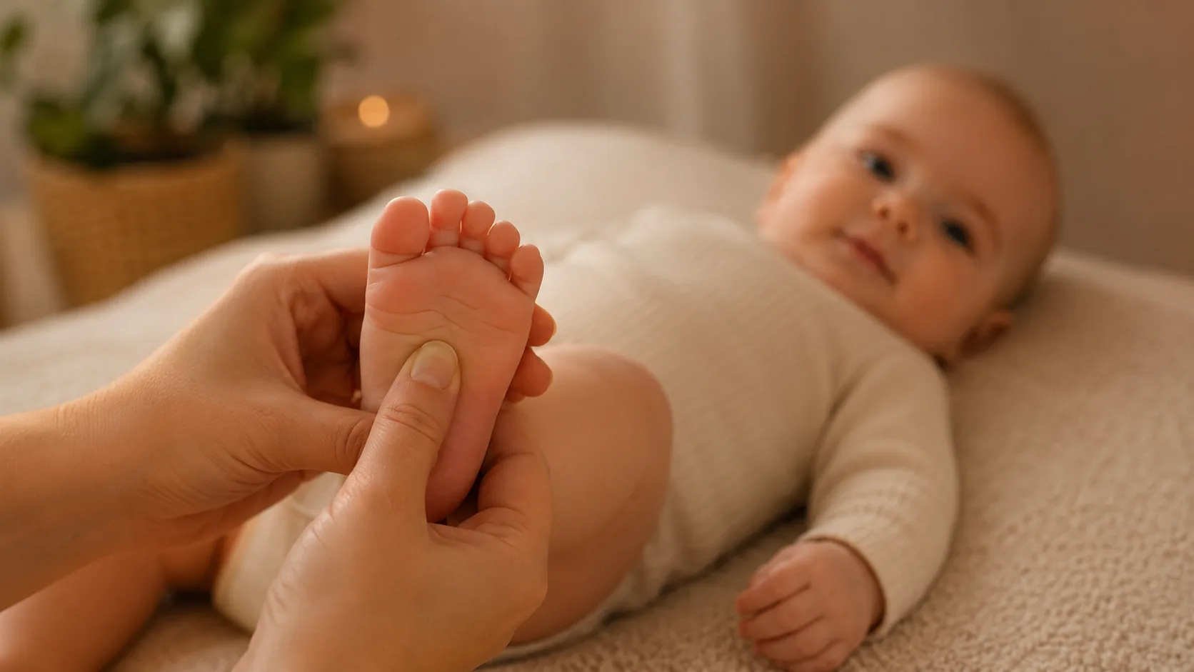 Réflexologie bébé