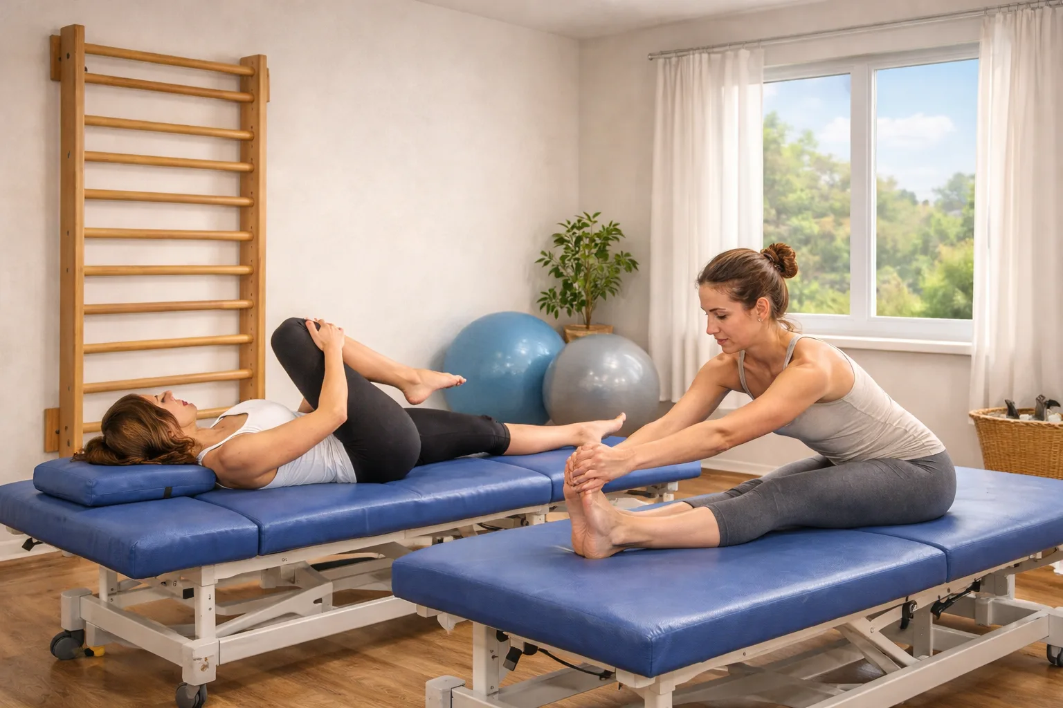Séance de travail postural