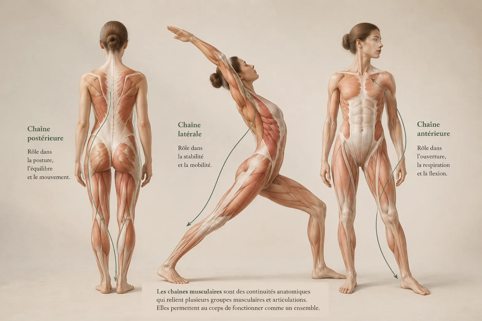 Travail des chaînes musculaires