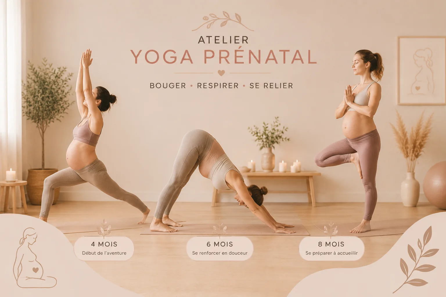 Yoga prénatal et bien-être